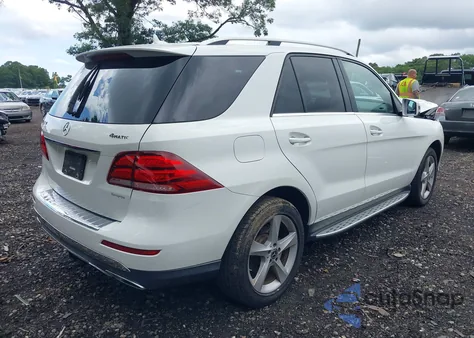 2017 Mercedes-Benz Gle 350 4Matic из США, поврежденный, VIN 4JGDA5HB4HA905540